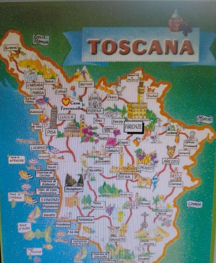 Casa Toscanella Pescia Ngoại thất bức ảnh